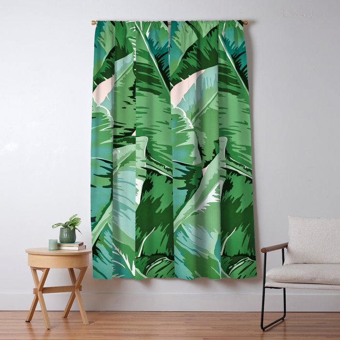Banana leaf grandeur II Window Curtain Gallery Image 5