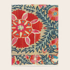 18th Century Suzani Fragment Print Poster Gallery Image 4
