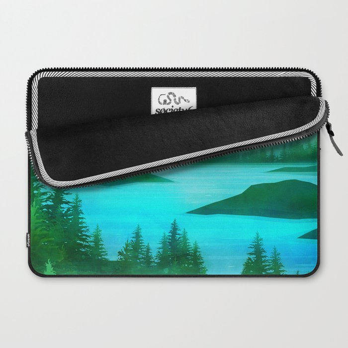 Lake Morning Laptop Sleeve Gallery Image 2