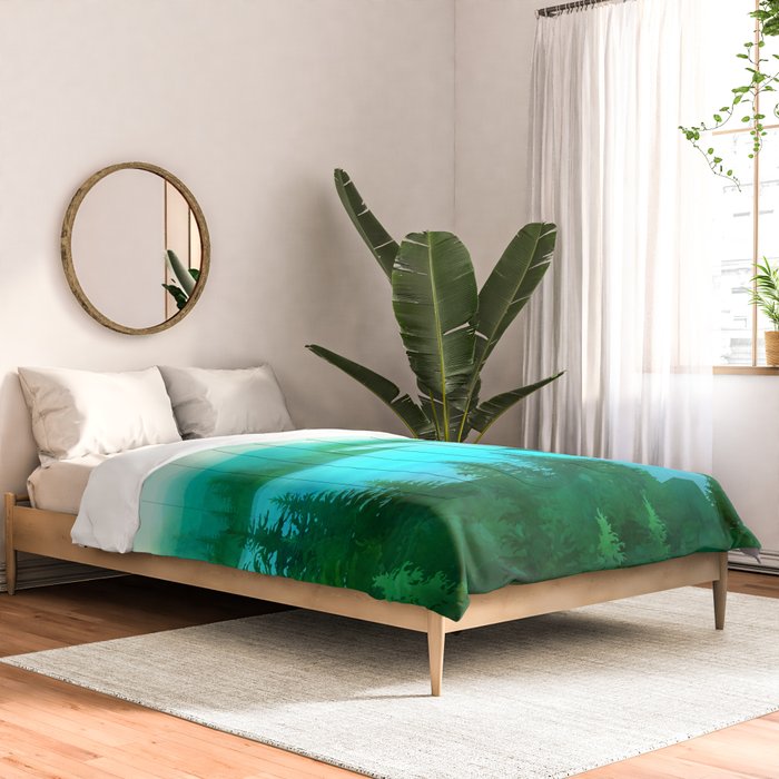 Lake Morning Comforter Gallery Image 2