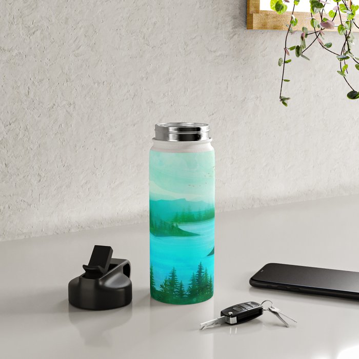 Lake Morning Water Bottle Gallery Image 4