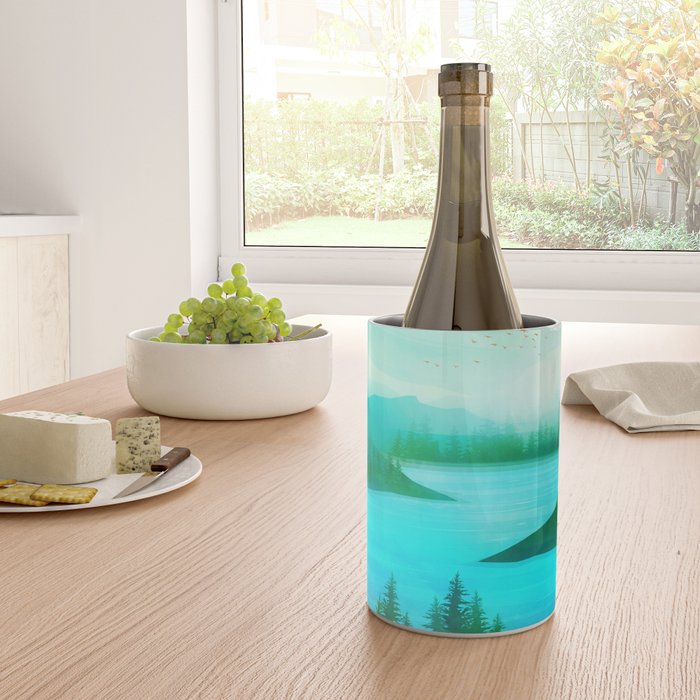 Lake Morning Wine Chiller Gallery Image 4