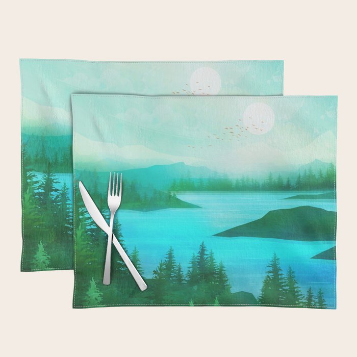 Lake Morning Placemat Gallery Image 1