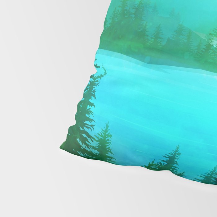 Lake Morning Pillow Sham Gallery Image 4