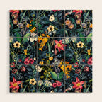 Exotic Garden Wood Wall Art Gallery Image 1
