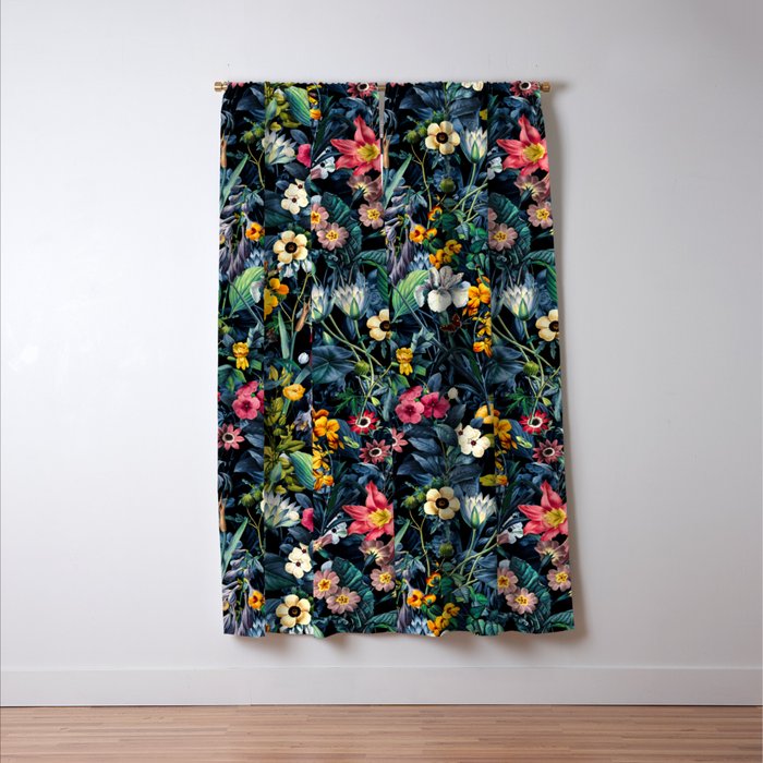 Exotic Garden Window Curtain Gallery Image 3
