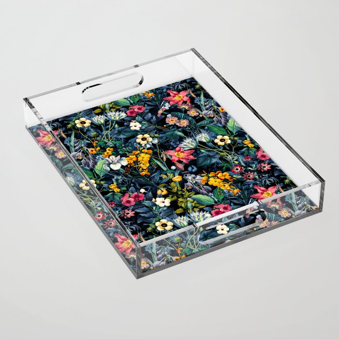 Exotic Garden Acrylic Tray Gallery Image 1