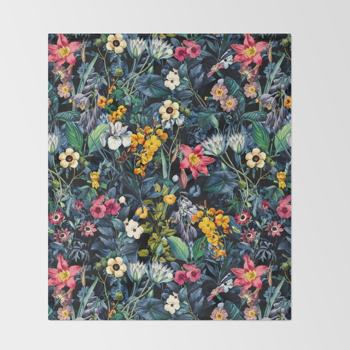 Exotic Garden Throw Blanket Gallery Image 2