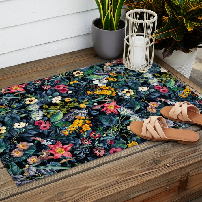 Exotic Garden Outdoor Rug Gallery Image 2