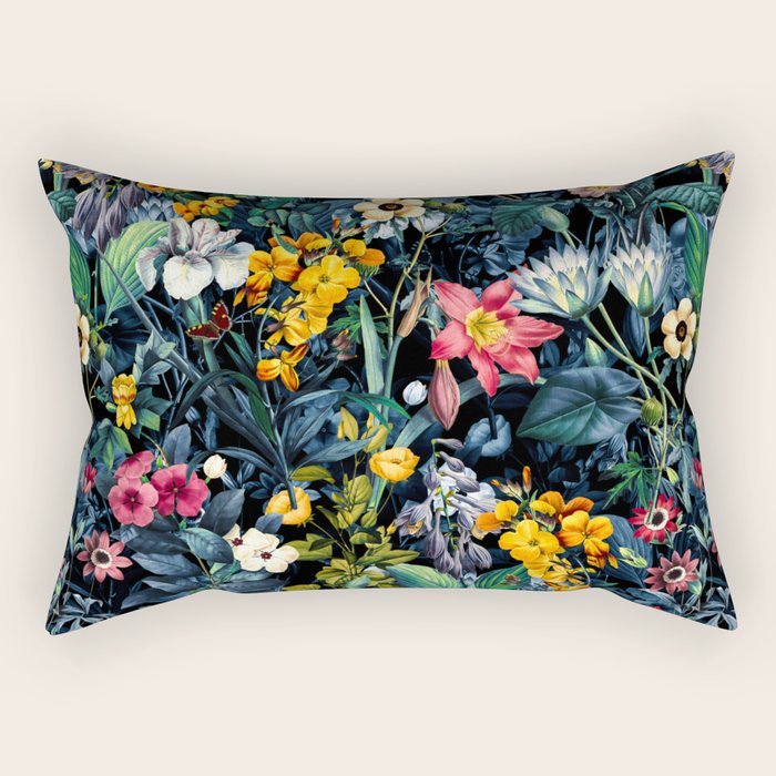 Exotic Garden Rectangular Pillow Gallery Image 2