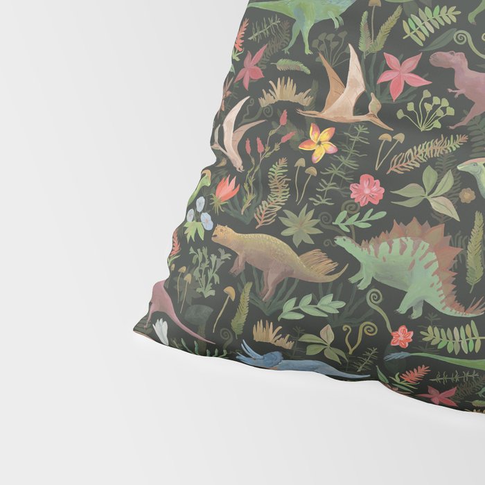 Dinosaur Jungle Pillow Sham Gallery Image 4
