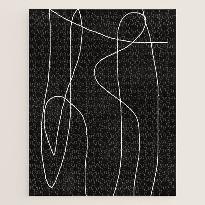 White Line Flow Jigsaw Puzzle Gallery Image 1