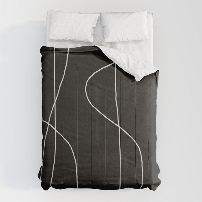 White Line Flow Comforter Gallery Image 6