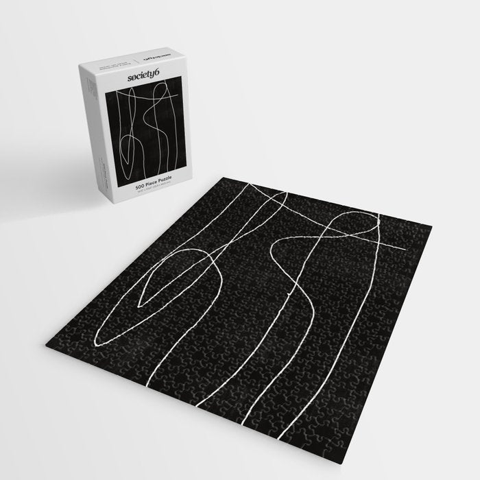 White Line Flow Jigsaw Puzzle Gallery Image 2