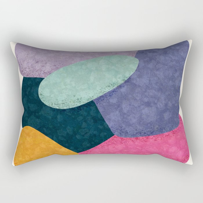 We are united abstract Rectangular Pillow Gallery Image 2