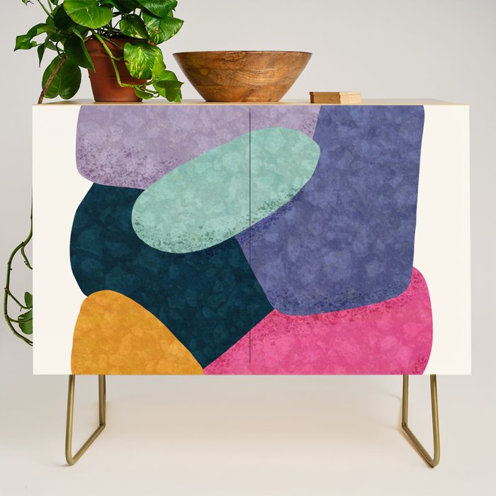 We are united abstract Credenza Gallery Image 1