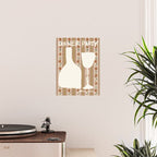 Dinner Party Vintage Stripe Poster Gallery Image 2