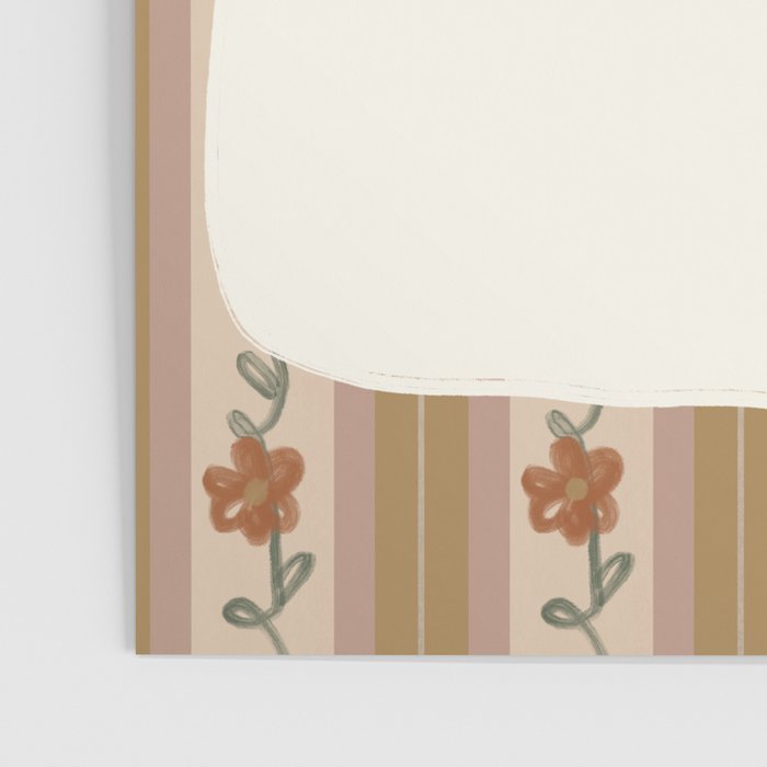 Dinner Party Vintage Stripe Poster Gallery Image 3