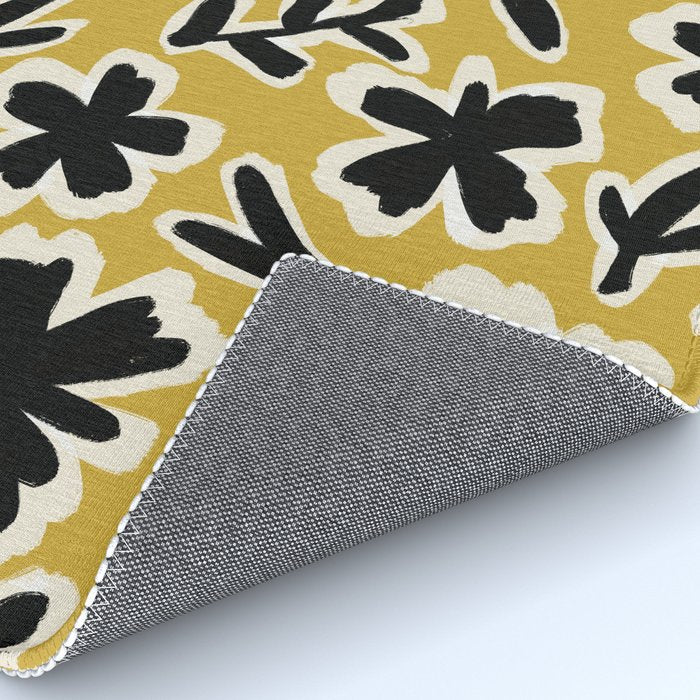 Black Florals #1 Rug Gallery Image 4