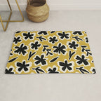 Black Florals #1 Rug Gallery Image 1