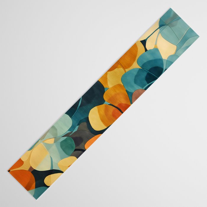 A Floral Palette of Colorful Petals Table Runner Gallery Image 3