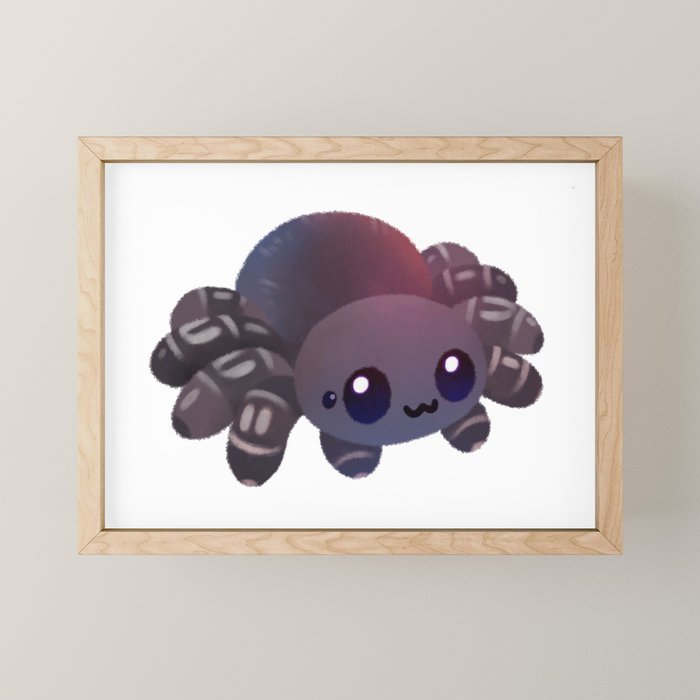 Tarantulas - dark Mini Art Print Gallery Image 1