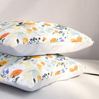 Cali Poppies + wild flowers Pillow Sham Gallery Image 3