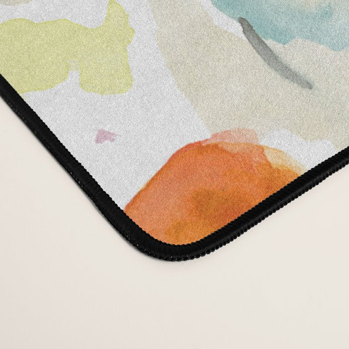 Cali Poppies + wild flowers Desk Mat Gallery Image 4