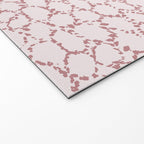 Abstract organic dots - dirty pink pattern Welcome Mat Gallery Image 2