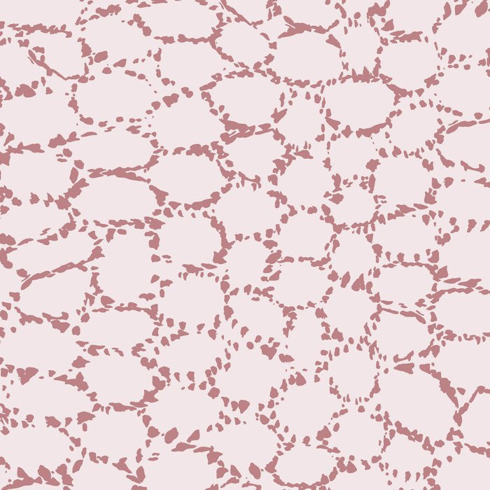Abstract organic dots - dirty pink pattern Coffee Mug Gallery Image 2