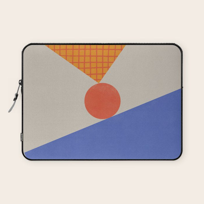 Red Circle #1 Laptop Sleeve Gallery Image 1
