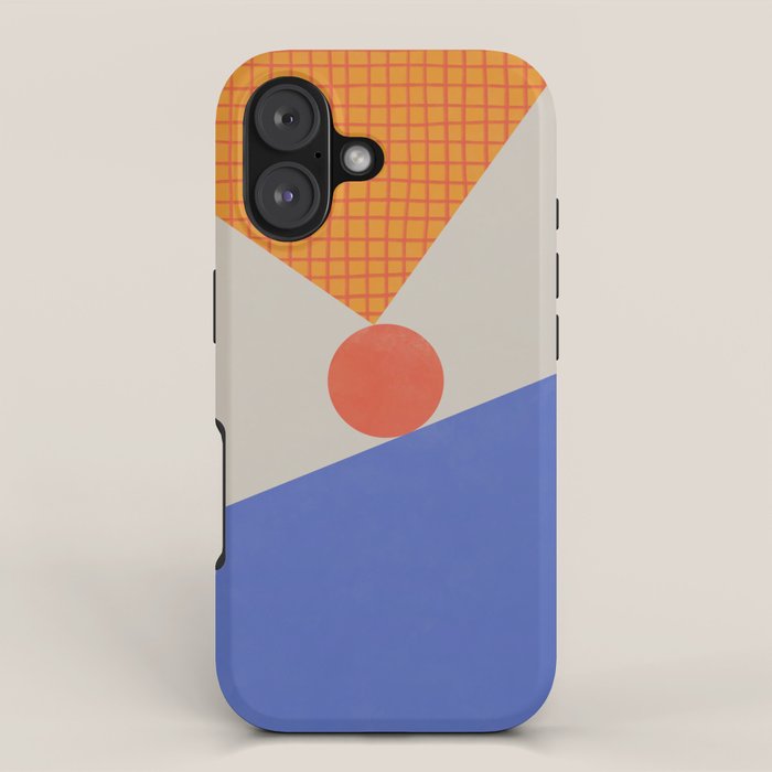 Red Circle #1 iPhone Case Gallery Image 1