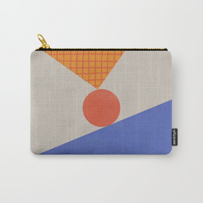 Red Circle #1 Carry All Pouch Gallery Image 1