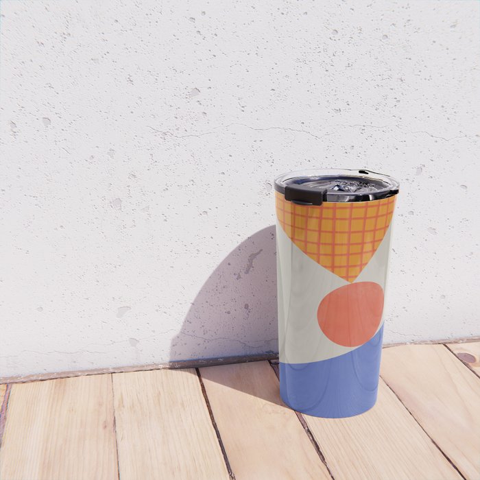 Red Circle #1 Travel Mug Gallery Image 4