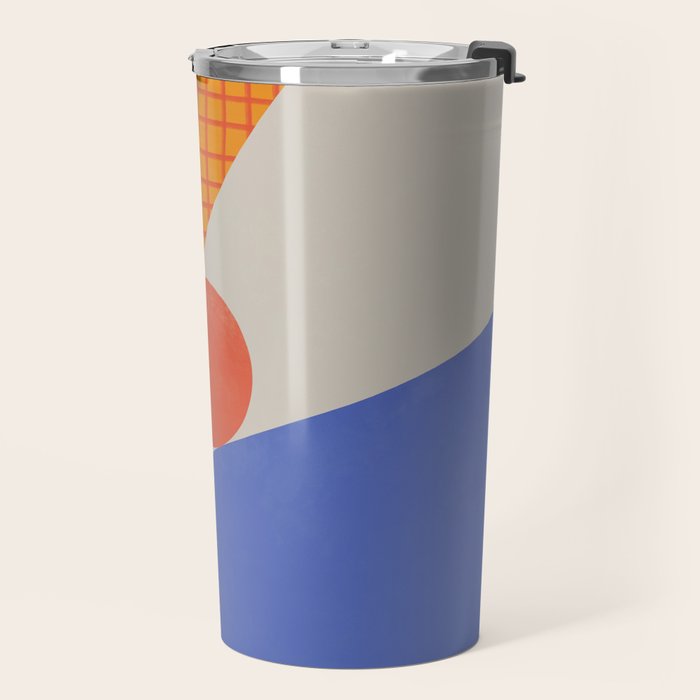 Red Circle #1 Travel Mug Gallery Image 2