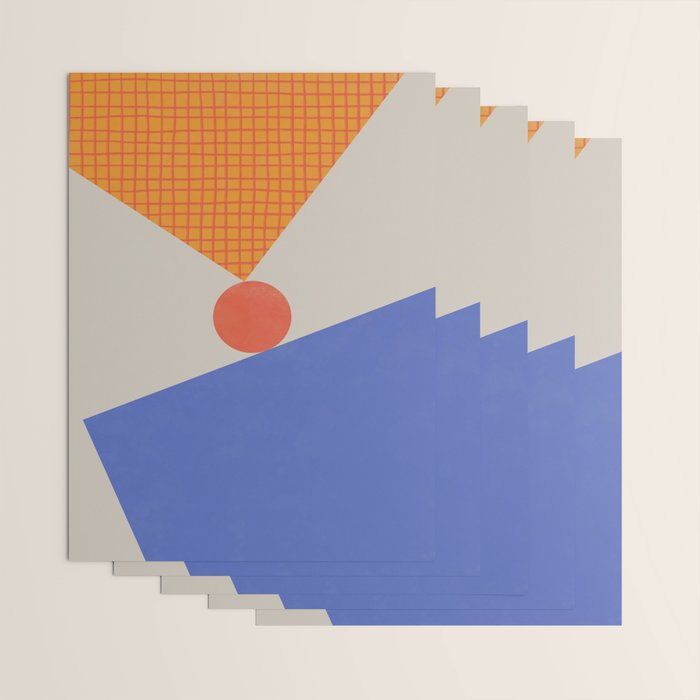 Red Circle #1 Wrapping Paper Gallery Image 3