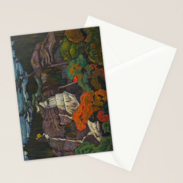 J.E.H. Macdonald Algoma Waterfall, 1920, McMichael Canadian Art Collection Stationery Card Gallery Image 2