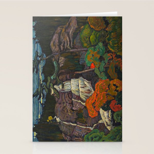 J.E.H. Macdonald Algoma Waterfall, 1920, McMichael Canadian Art Collection Stationery Card Gallery Image 2