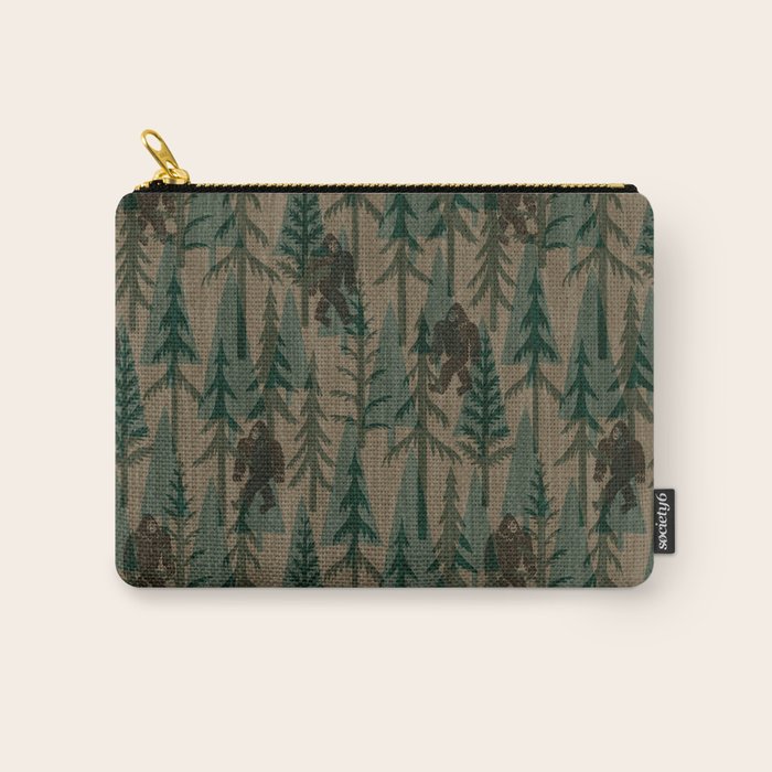 Subtle Sasquatch - Camouflage  Carry All Pouch Gallery Image 1