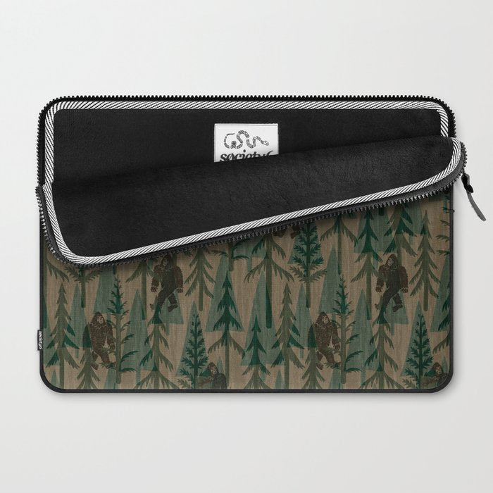 Subtle Sasquatch - Camouflage  Laptop Sleeve Gallery Image 2
