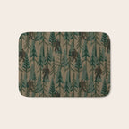 Subtle Sasquatch - Camouflage  Bath Mat Gallery Image 1