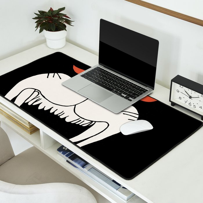 Black Panther Desk Mat Gallery Image 2