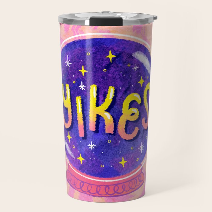 Yikes Crystal Ball Travel Mug Gallery Image 1