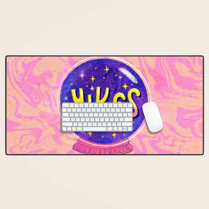 Yikes Crystal Ball Desk Mat Gallery Image 1