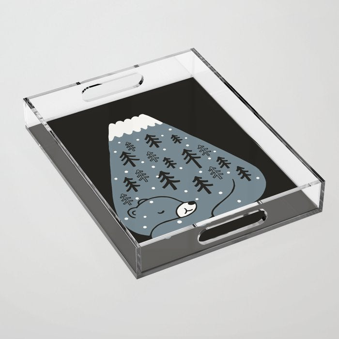 Season to Sleep Acrylic Tray Gallery Image 1