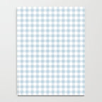 Baby Blue Gingham Check Notebook Gallery Image 4