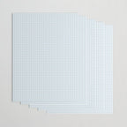 Baby Blue Gingham Check Wrapping Paper Gallery Image 3