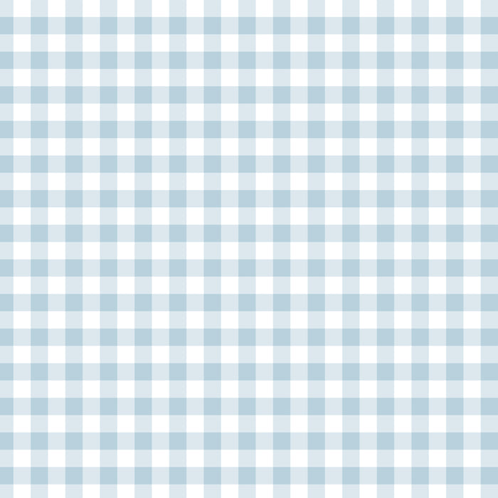 Baby Blue Gingham Check Coffee Mug Gallery Image 2