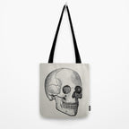 Illustrated and priced catalogue of superior surgical instruments Skull Sapine Ink Illustration Tote Bag Gallery Image 2