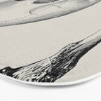 Illustrated and priced catalogue of superior surgical instruments Skull Sapine Ink Illustration Bath Mat Gallery Image 3